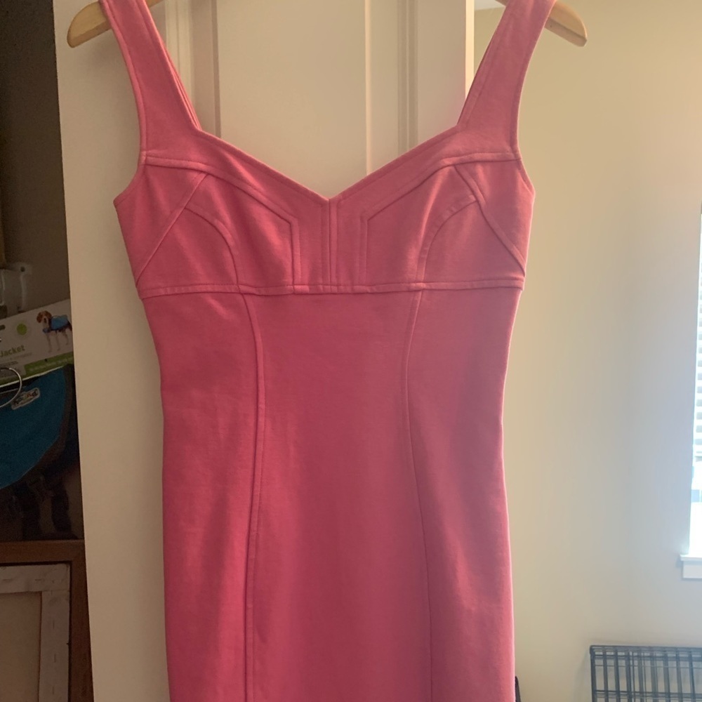 Diane von Furstenberg pink dress